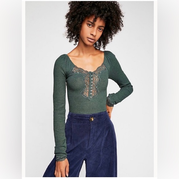 Free People Tops - Free people long sleeve shirt